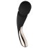 LELO Smart Wand 2 - liels akumulators masāžas vibrators (melns)