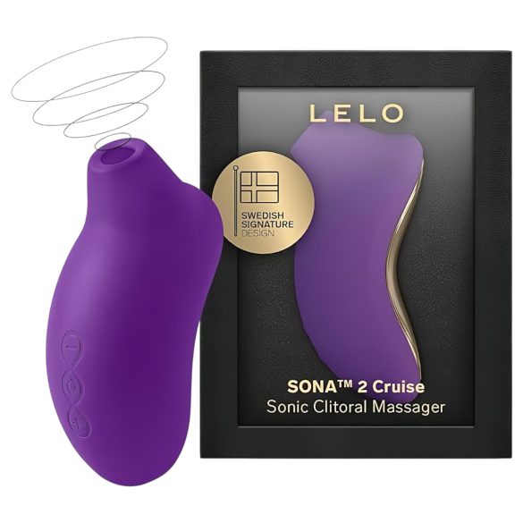 LELO Sona 2 Cruise - klitora stimulators ar viļņu tehnoloģiju violets
