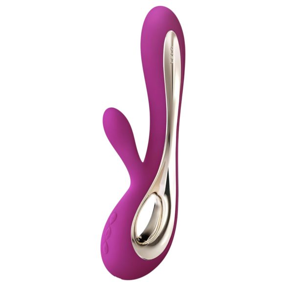 LELO Soraya 2 - ūdensizturīgs vibrators ar klitora stimulatoru (violets)