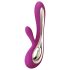 LELO Soraya 2 - ūdensizturīgs vibrators ar klitora stimulatoru (violets)