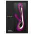 LELO Soraya 2 - ūdensizturīgs vibrators ar klitora stimulatoru (violets)
