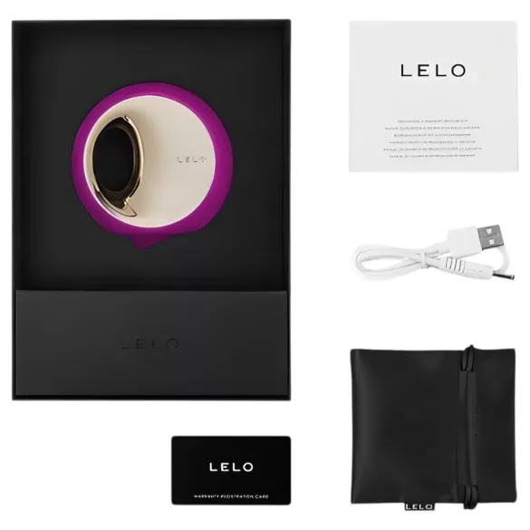 LELO Ora 3 - orālais stimulators un klitora vibrators lillā krāsā