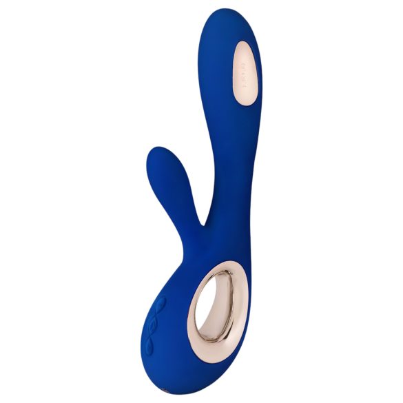 LELO Soraya Wave - akumulators vibrators ar klitora stimulatoru (zils)