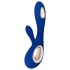 LELO Soraya Wave - akumulators vibrators ar klitora stimulatoru (zils)