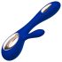 LELO Soraya Wave - akumulators vibrators ar klitora stimulatoru (zils)