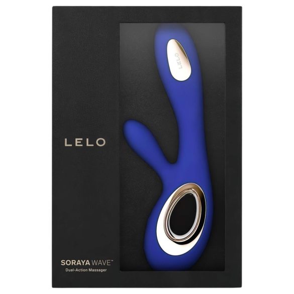LELO Soraya Wave - vibrators ar klitorālo stimulatoru uzlādējams zils