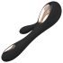 LELO Soraya Wave - klitora masāžas vibrators ar viļņu kustībām (melns)