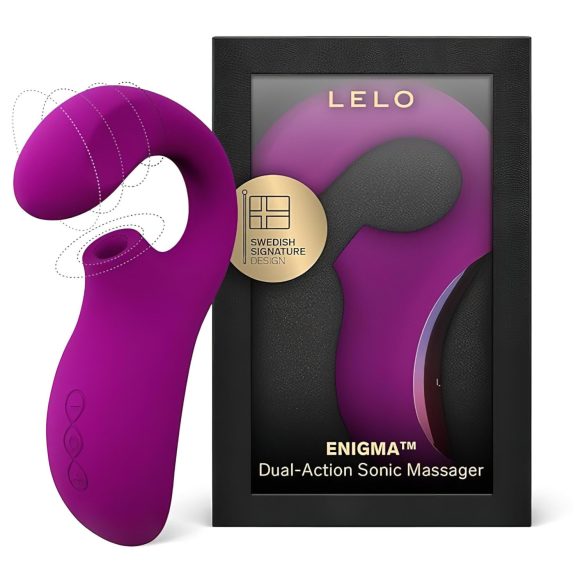 LELO Enigma - uzlādējams, ūdensnecaurlaidīgs 2in1 G-punkta vibrators (violets)