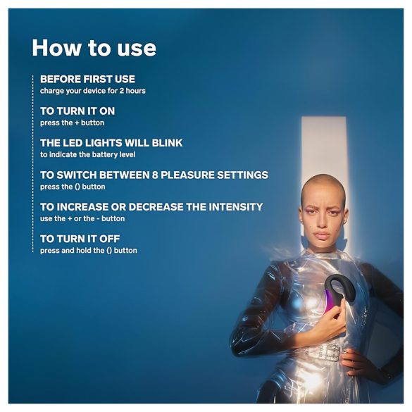 LELO Enigma - uzlādējams, ūdensnecaurlaidīgs 2in1 G-punkta vibrators (violets)