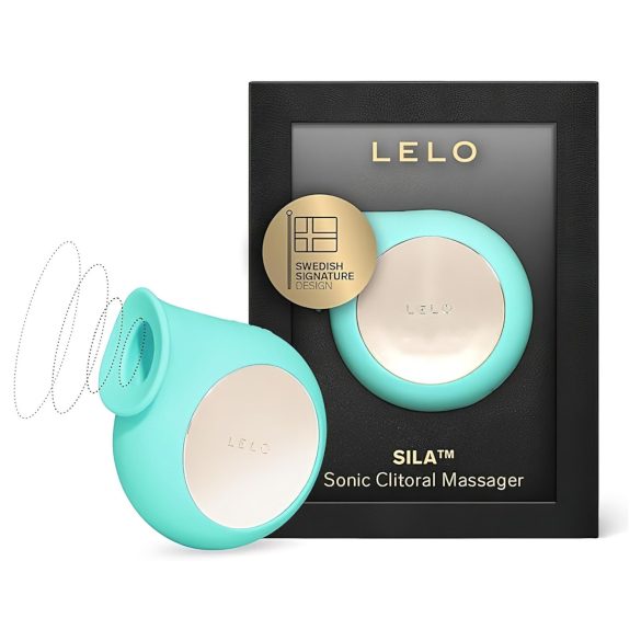 LELO Sila - klitora vibrators ar viļņu tehnoloģiju, ūdensizturīgs, tirkīza