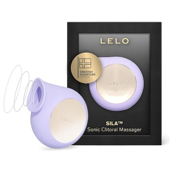 LELO Sila - klitora vibrators ar ūdensizturību un viļņu stimulāciju lillā