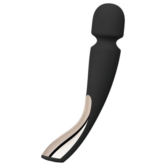 LELO Smart Wand 2 - vidējs masāžas vibrators melns