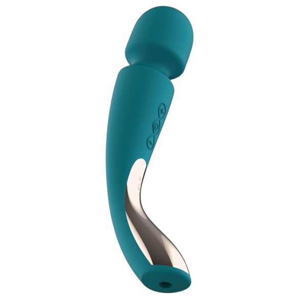 LELO Smart Wand 2 - masāžas vibrators vidējs zilganzaļš