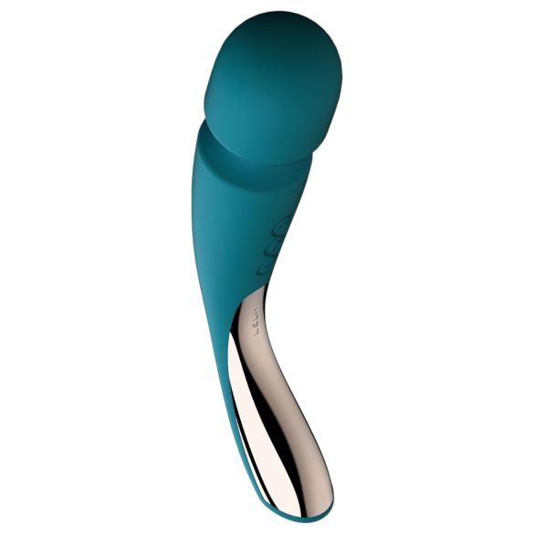 LELO Smart Wand 2 - masāžas vibrators vidējs zilganzaļš