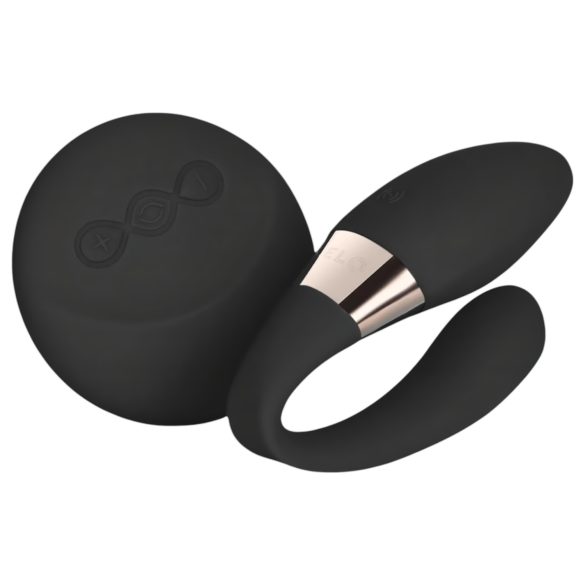 LELO Tiani Duo - pāru vibrators silikona melns