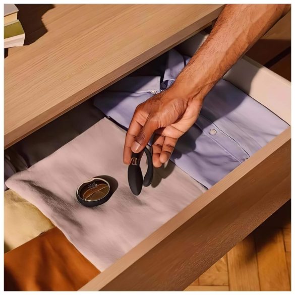 LELO Tiani Duo - pāru vibrators silikona melns