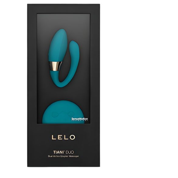 LELO Tiani Duo - pāru vibrators silikona zils