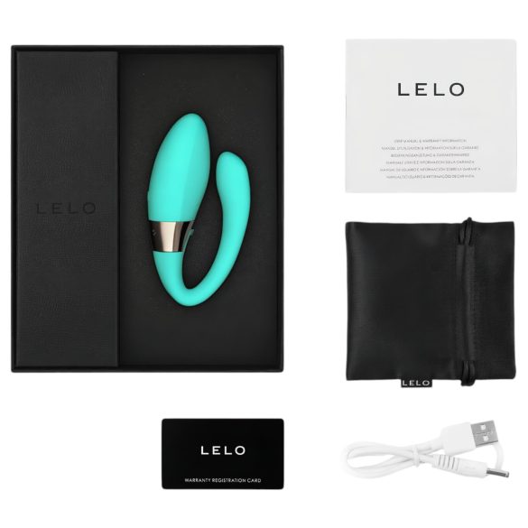 LELO Tiani Harmony - pāra vibrators, uzlādējams, viedais, tirkīza