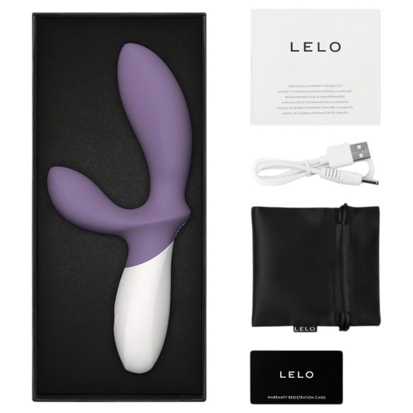 LELO Loki Wave 2 - prostatas vibrators ar akumulatoru, ūdensizturīgs, violets
