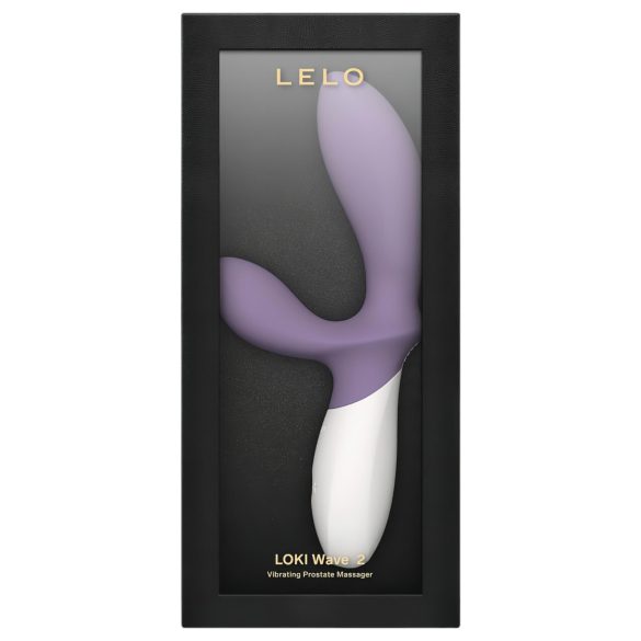 LELO Loki Wave 2 - prostatas vibrators ar akumulatoru, ūdensizturīgs, violets