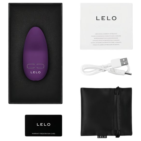 LELO Lily 3 - klitora vibrators ar akumulatoru ūdensizturīgs tumši violets