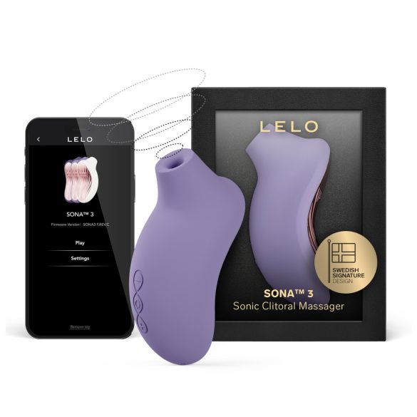 LELO Sona 3 - klitora stimulators ar viļņu tehnoloģiju lavandas krāsa