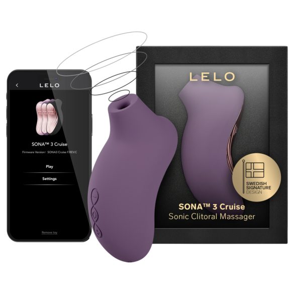 LELO Sona 3 Cruise - klitora stimulators ar skaņas viļņiem, violets