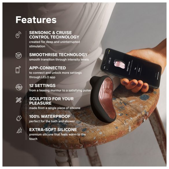 LELO Sona 3 Cruise - klitora stimulators ar skaņas viļņiem, violets