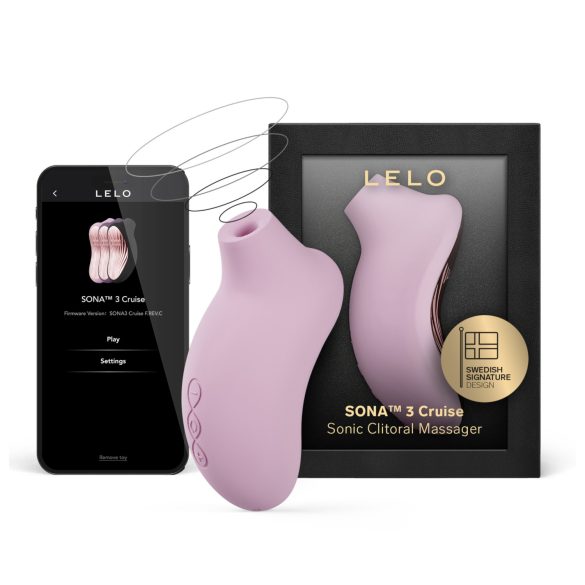 LELO Sona 3 Cruise - klitora stimulators ar viļņveida vibrāciju rozā