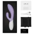 LELO INA Twist - lietotnei pieslēdzams, ar klitora atzaru aprīkots G-punkta vibrators (violets)