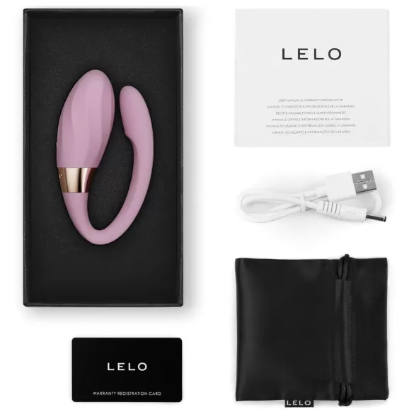 LELO Tiani Twist - gudrais pāru vibrators (rozā)