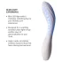 LELO Mona Spectra - gudrs G‑punkta vibrators ar LED gaismu (balts)