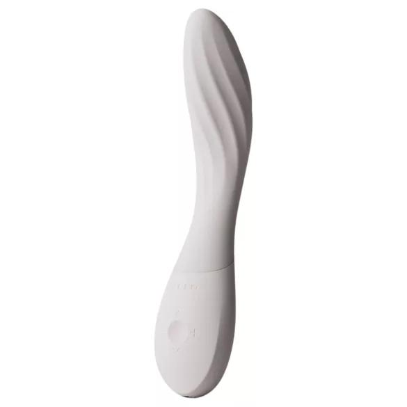 LELO Mona Spectra - gudrs G‑punkta vibrators ar LED gaismu (balts)