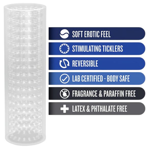 M For Man - dzimumlocekļa uzmava caurspīdīga