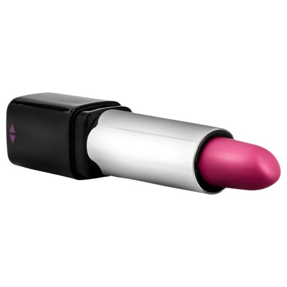 Blush Lipstick Rosé - vibrators lūpu krāsas dizains ūdensizturīgs melns/rozā