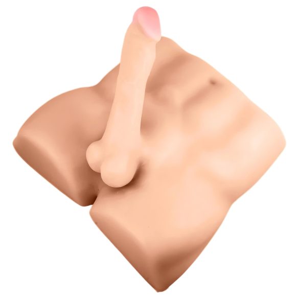 Blush X5 Rough Rider - vīrieša torss masturbators dabīgā krāsā