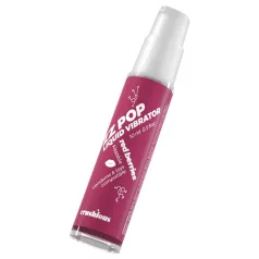   Crushious ZZ POP - ēdams šķidrs vibrators, sarkano ogu (10 ml)