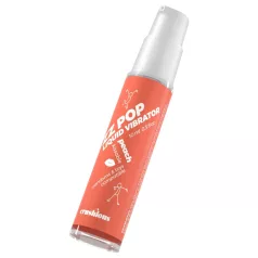   Crushious ZZ POP - ēdams šķidrs vibrators, persiks (10 ml)