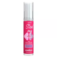   Crushious Steal My Kisses - aromatizēts lubrikants, zemeņu-šampanieša (10 ml)