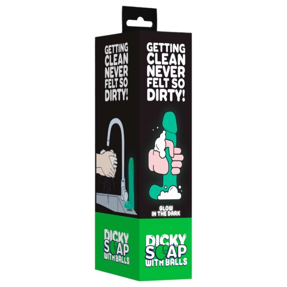 Dicky - dzimumlocekļa formas gaismas ziepes ar sēkliniekiem 265g