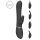 Vive Chou - 4in1 klitora vibrators (melns)