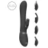 Vive Chou - 4in1 vibrators ar klitora stimulatoru melns
