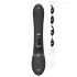 Vive Chou - 4in1 vibrators ar klitora stimulatoru melns