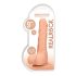 RealRock Dong 9 - reālistisks, ar sēkliniekiem dildo (23 cm) - dabīgs 