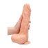 RealRock Reālistisks Dongs 25cm ar Oliņām - Dabīgs
