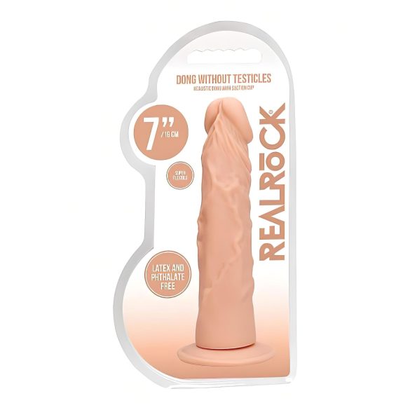 RealRock dildo realistisks 17 cm dabīga krāsa