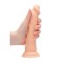 RealRock Dong 7 - dabīgs dildo (17 cm) - miesas krāsas