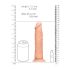RealRock 8 - dabīga sajūta dildo (20cm) - naturāls