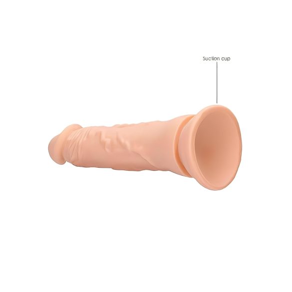 RealRock dildo ar izcilu reālistisku formu 23 cm dabīga krāsa
