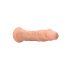 RealRock dildo ar realistisku izskatu 25cm, naturāls